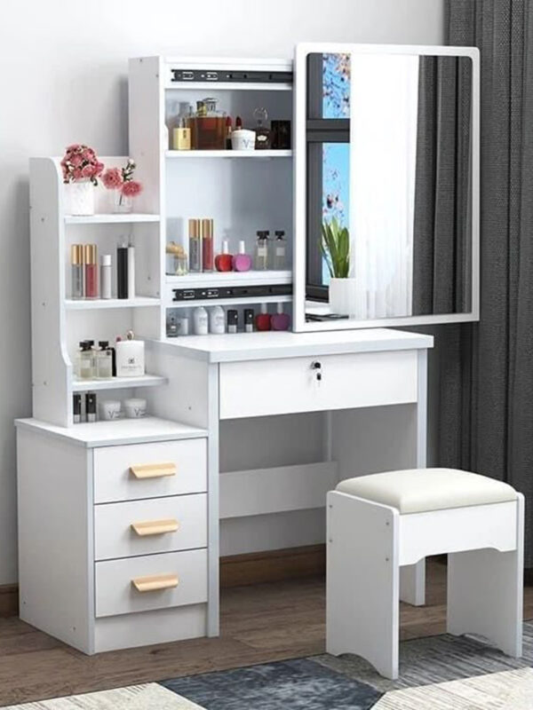 bàn trang điểm MDF hiện đại